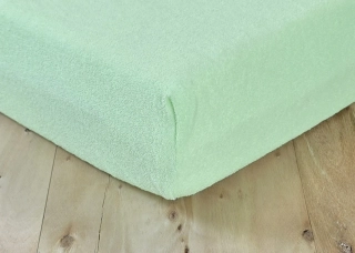 FROTÉ prestieradlo EXCLUSIVE, 220x200cm, ZELENÁ