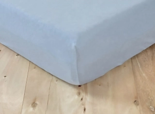 JERSEY prestieradlo EXCLUSIVE, 70x140cm, SIVÁ