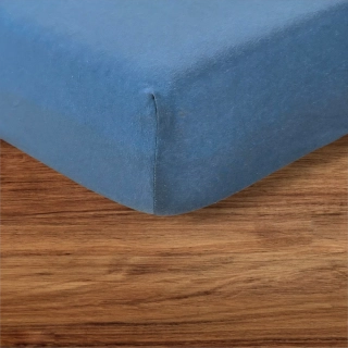 JERSEY prestieradlo PREMIUM, 180x200cm, TM.SIVÁ